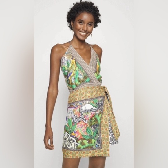 FARM Rio Multicolor Tropical Mini Dress - Picture 4 of 13